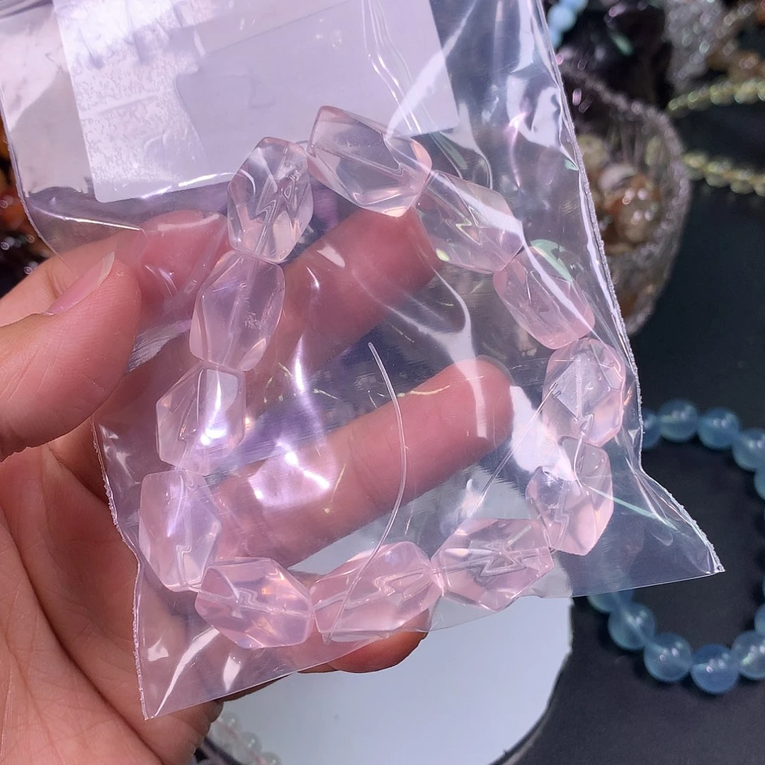 水晶手串未镶嵌芳**深天然