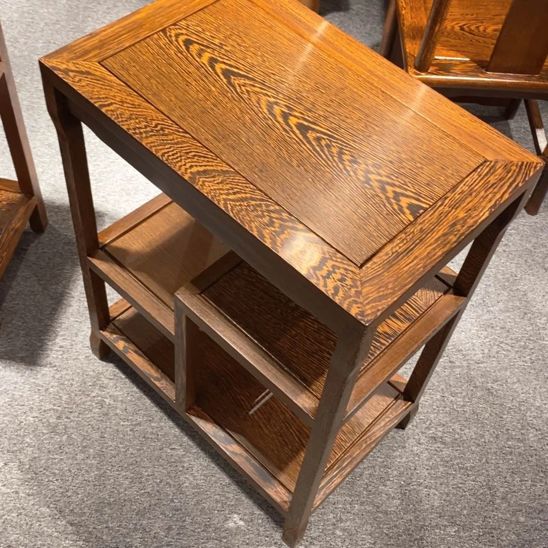 鸡翅木类成套家具50×32×66置物架