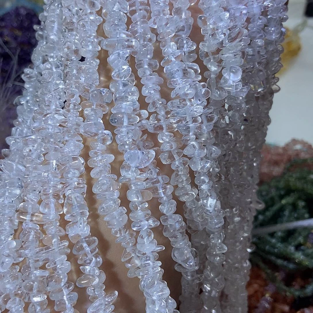 水晶珠宝半成品未镶嵌白水晶