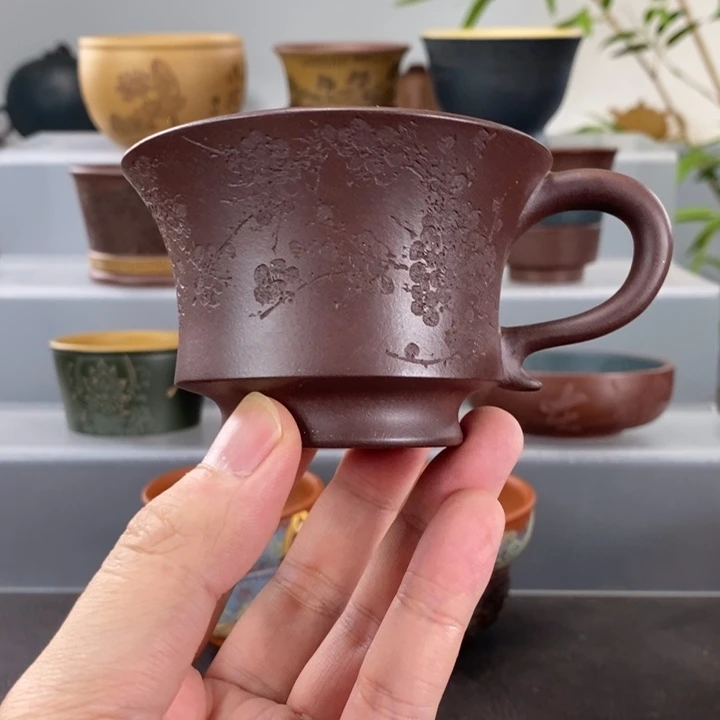 宜兴紫砂手工主人杯