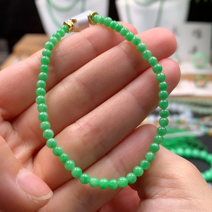 未镶嵌手串翡翠天然缅甸A货翡翠