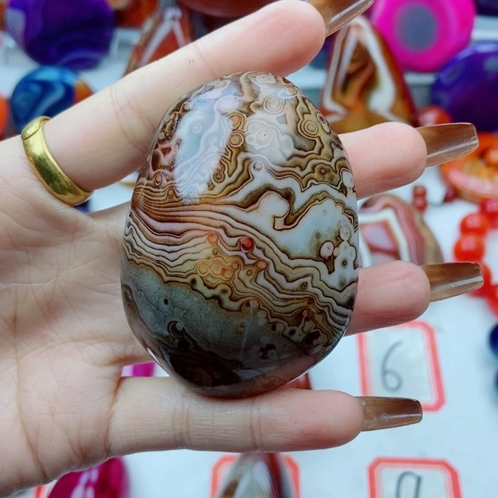 玛瑙/玉髓珠宝奇石未镶嵌塞**雪