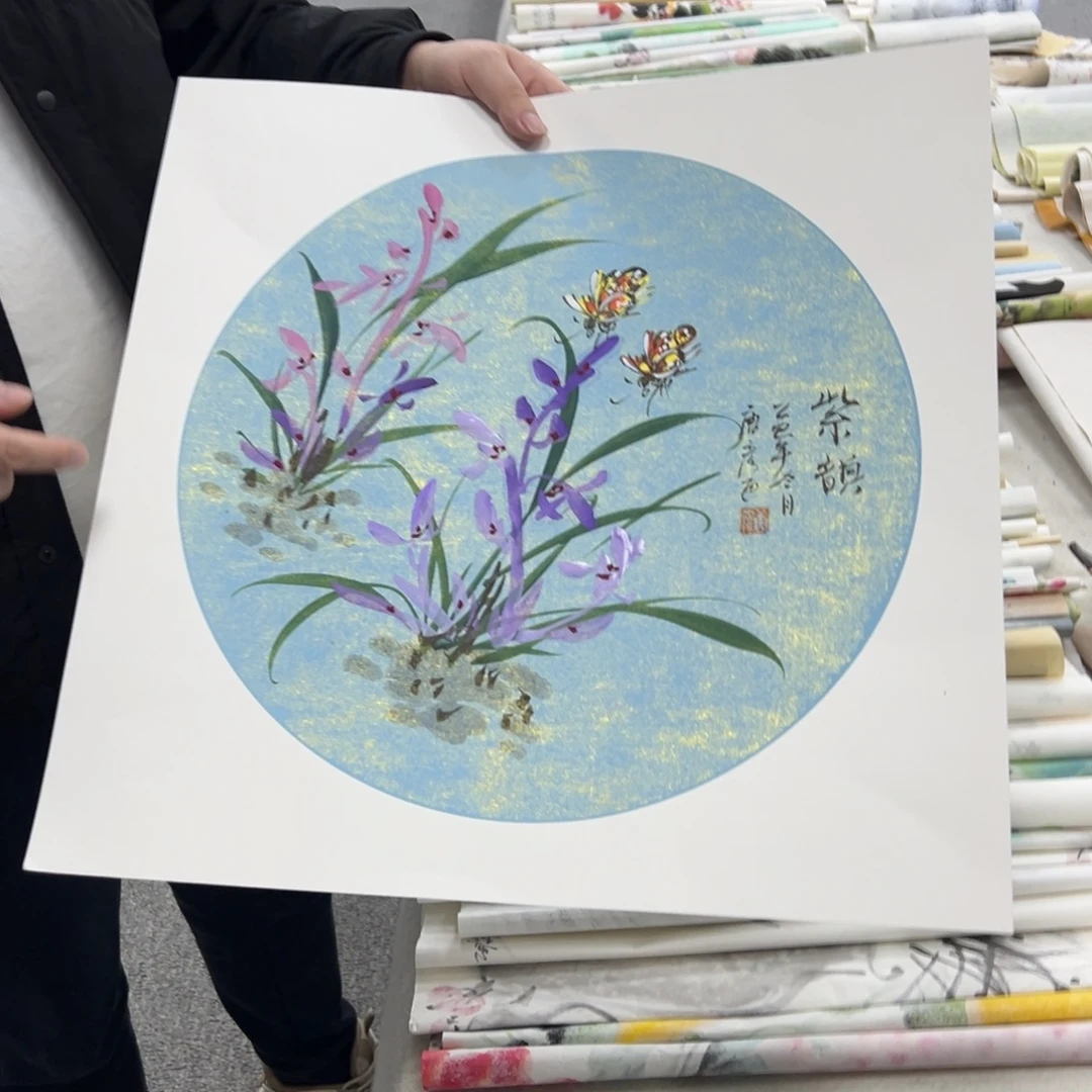 国画卖字画的小老板