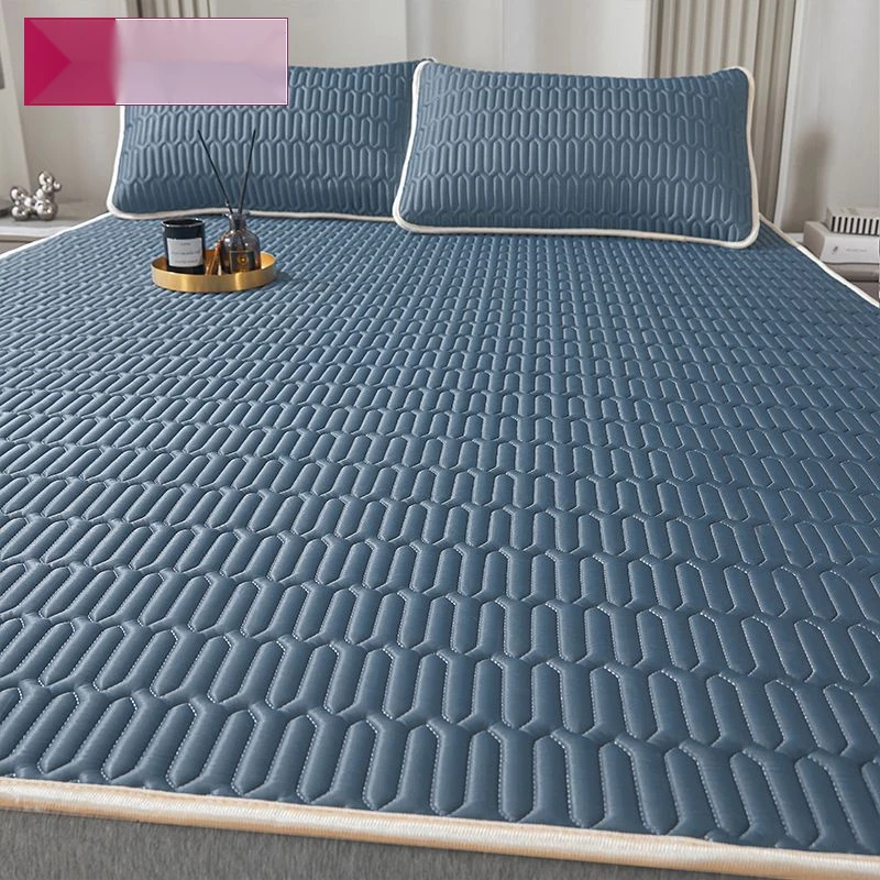 【13.6万人收藏】乳胶凉席单件套夏天冰丝凉感床单夏季儿童可水洗单