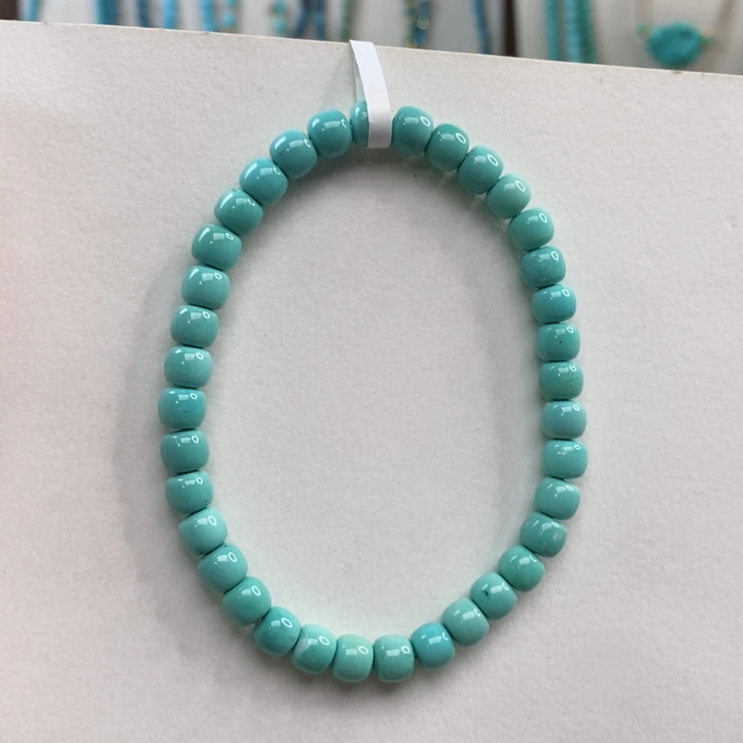 绿松石未镶嵌手串