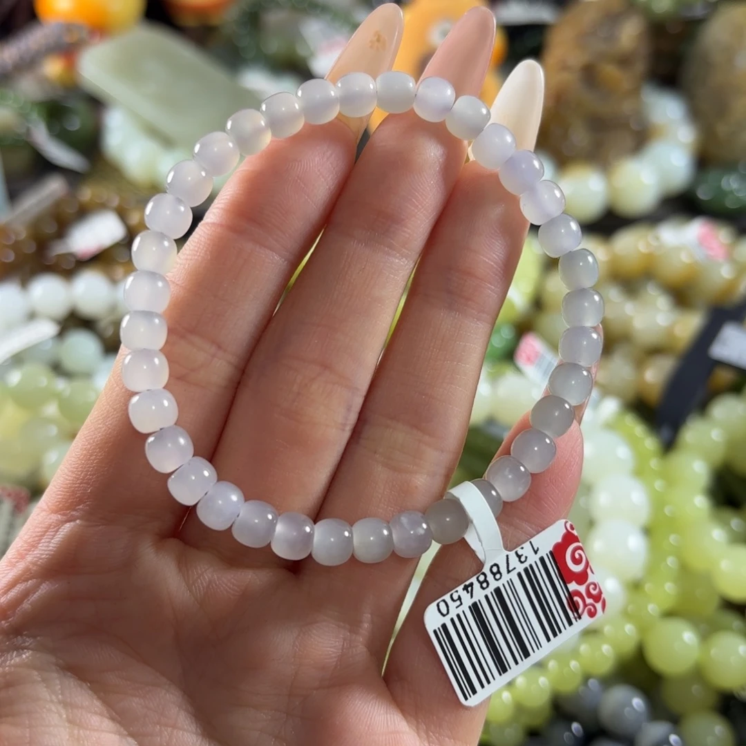 和田玉未镶嵌手链92