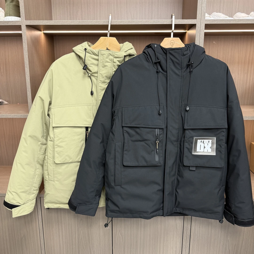 冬季工装风情侣百搭连帽羽绒服D44R01010208