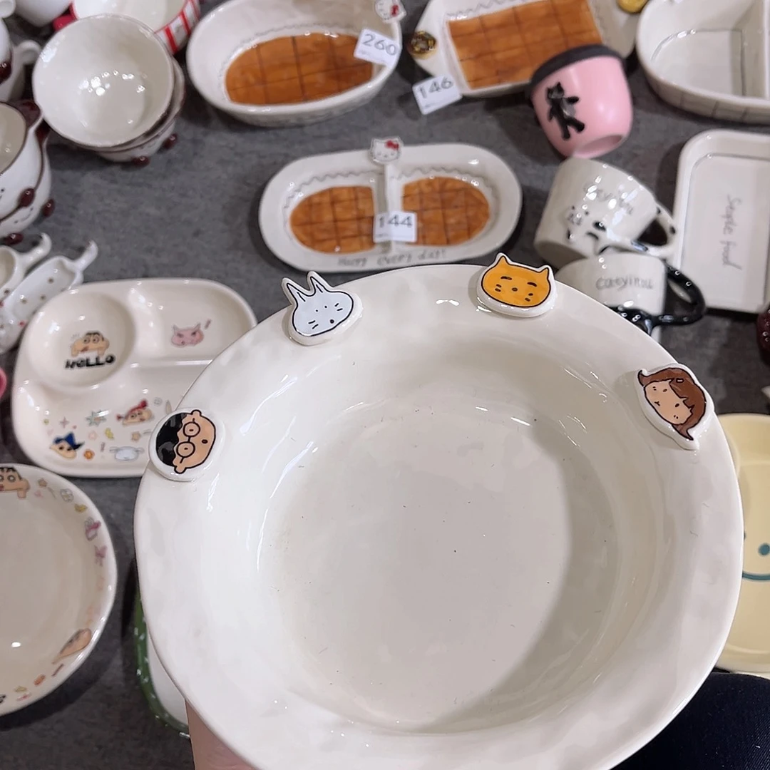 大龄男孩陶瓷餐具系列8寸