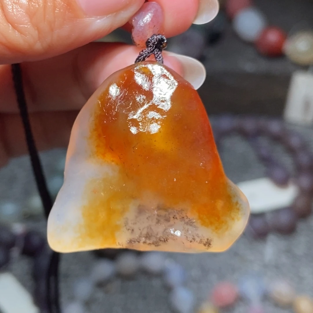未镶嵌玛瑙/玉髓珠宝半成品