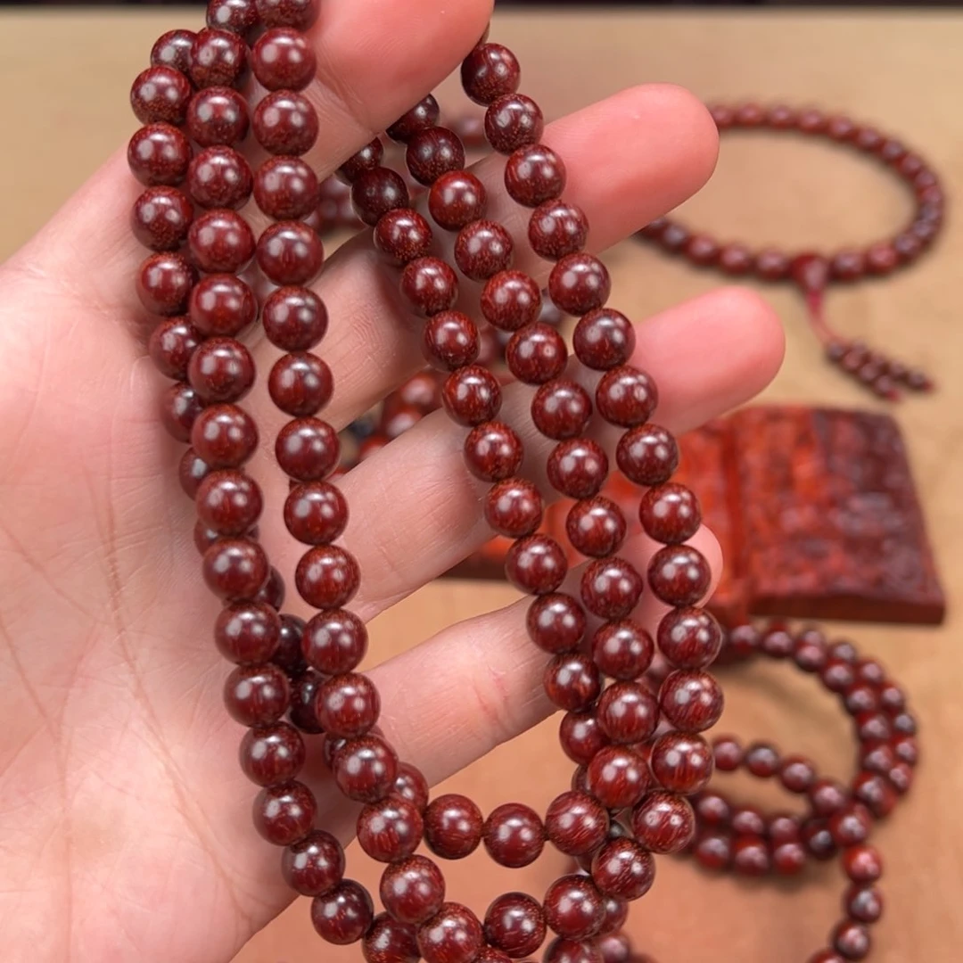 檀香紫檀（小叶紫檀）手串/手链8x108，258款