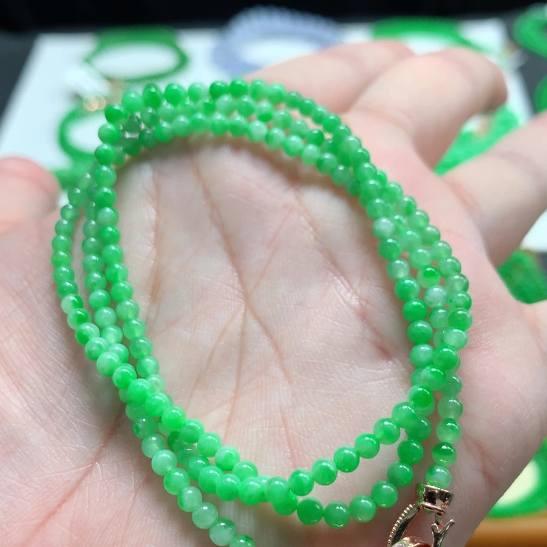 翡翠未镶嵌手链翡翠