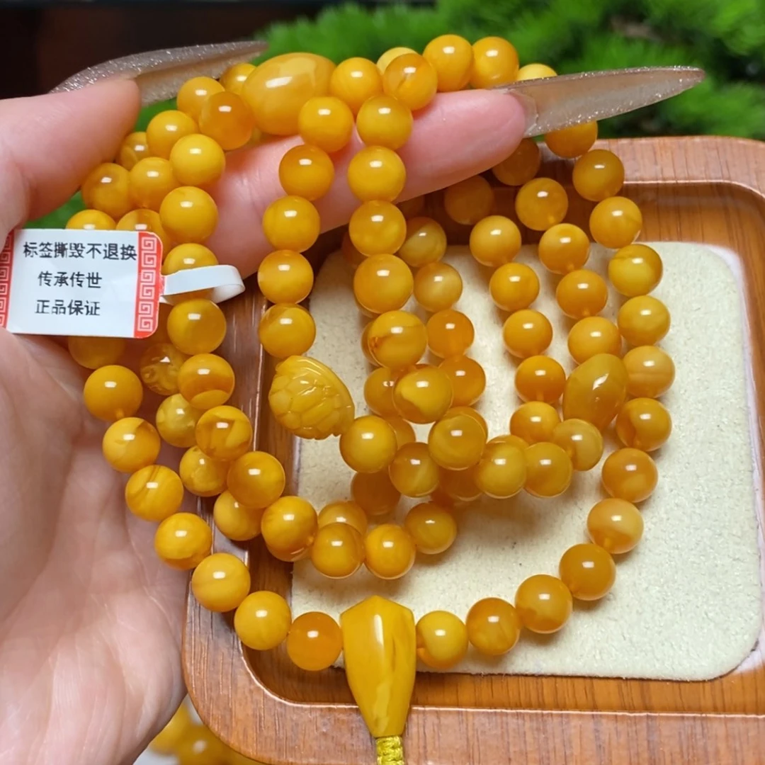 【闪购商品】未镶嵌蜜蜡手链手串