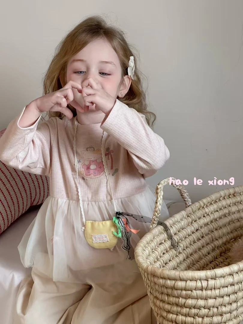 【谷谷家】粉色纱纱小KT猫长袖