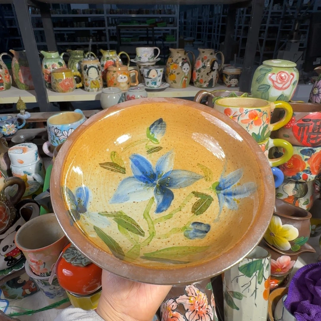 紫砂景德镇手工陶瓷釉下彩正品72