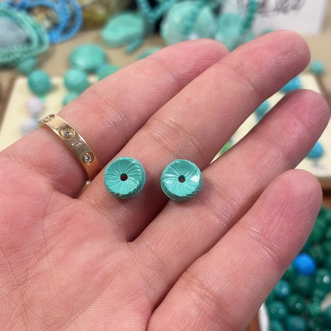 手工雕刻配饰配珠尺寸10