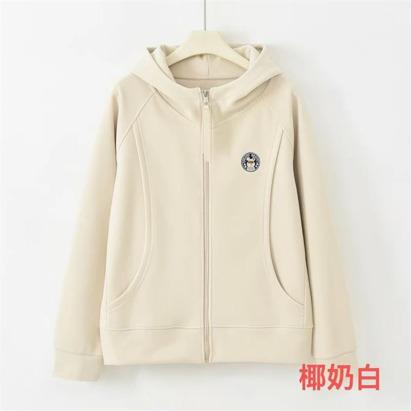 NXH-[秋季尝鲜]2025秋季卡通拉链时尚出行连帽衣外套K-MQ6777