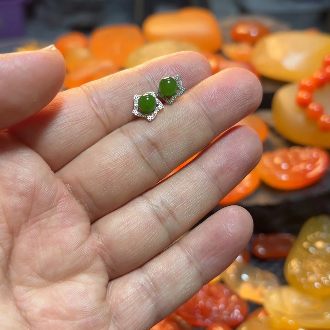 石英质玉耳钉合金金**开