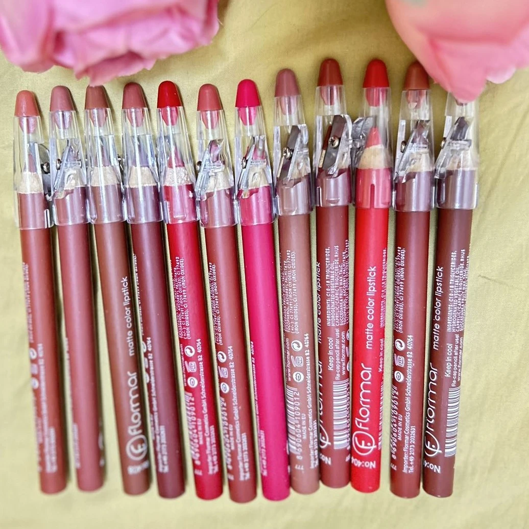 【napis 好物】kubi12 支防水持久不沾杯不掉色口笔画唇笔哑光易