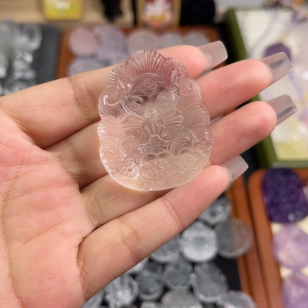 水晶珠宝半成品未镶嵌白****南54