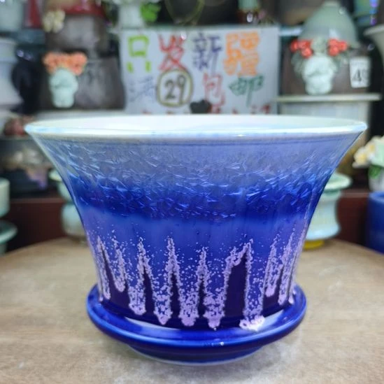 景德镇手工高温陶瓷:口18高13