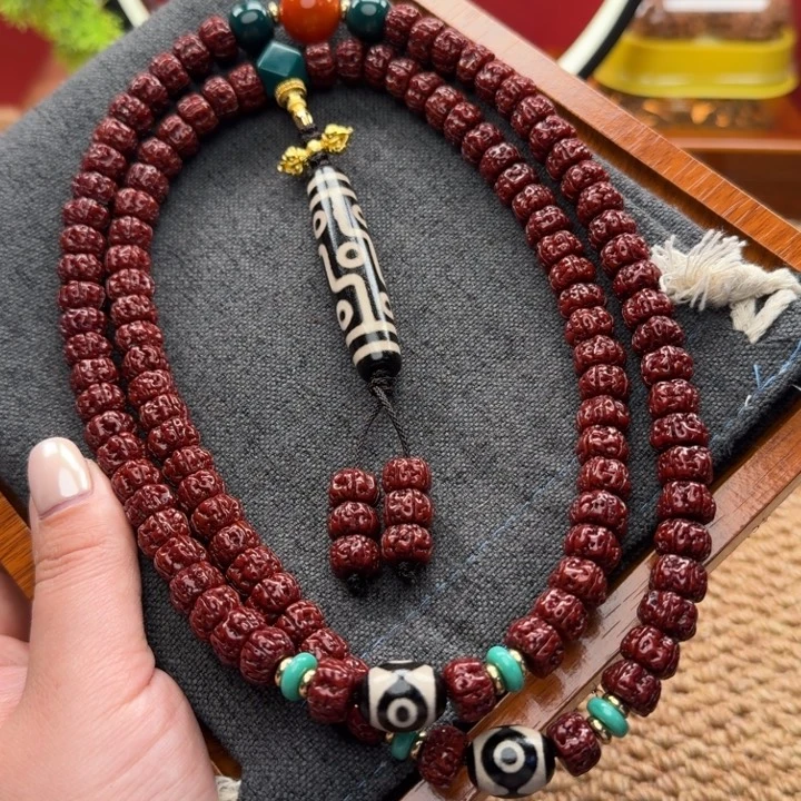 金刚菩提吊坠盘龙