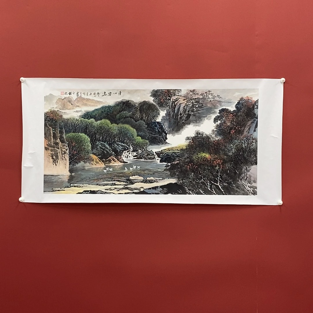 国画胡昌为四尺140*70精品佳作
