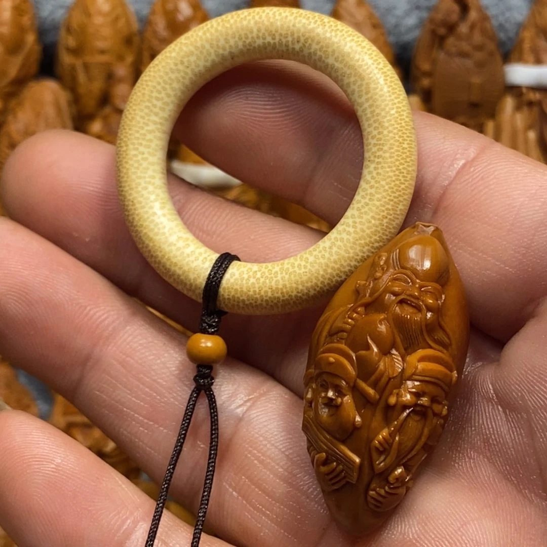 橄榄核手串/手链瑕疵福禄寿喜财手捻474