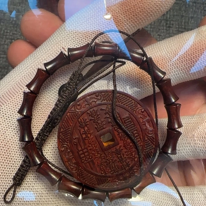 檀香紫檀（小叶紫檀）手把件