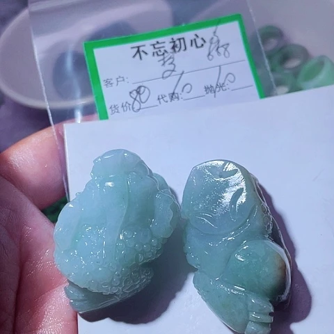 梦***儿翡翠未镶嵌颈饰缅甸
