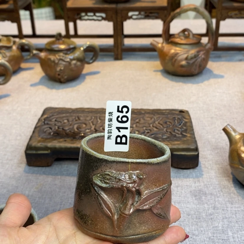 【闪购商品】纯手工纯柴烧精品茶具励165