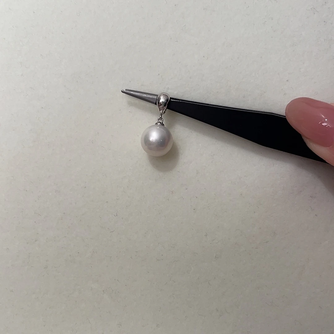 颈饰银S925镶嵌淡水珍珠