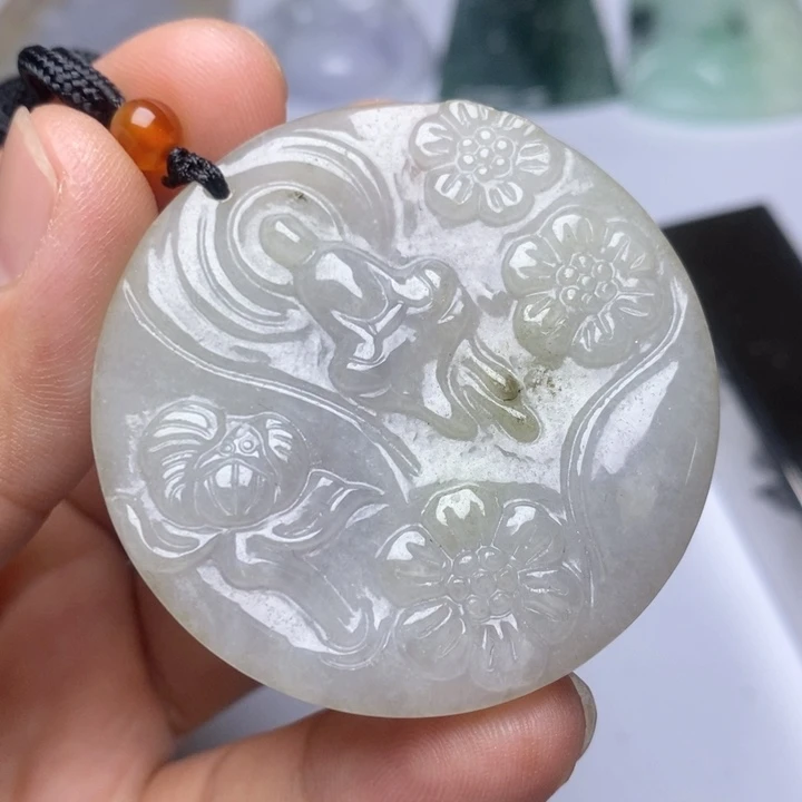 颈饰未镶嵌翡翠翡翠