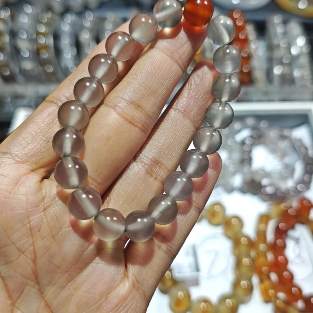 名***二玛瑙/玉髓未镶嵌手串