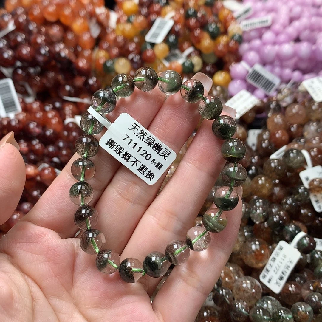 水晶手链未镶嵌，