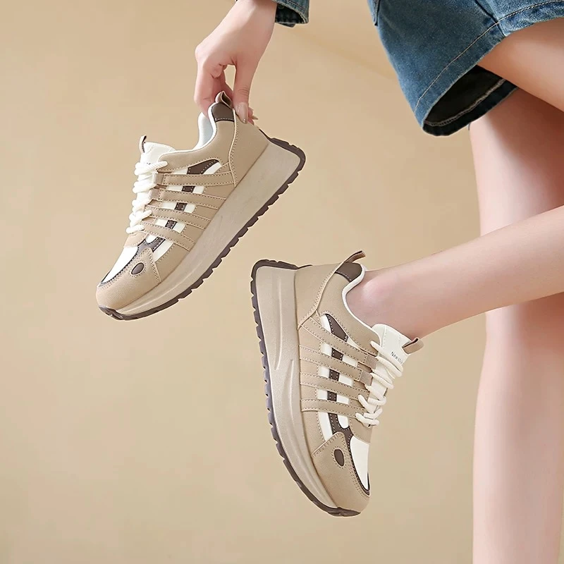 春夏新款女生运动时尚百搭尤莱特潮流阿甘鞋AR702