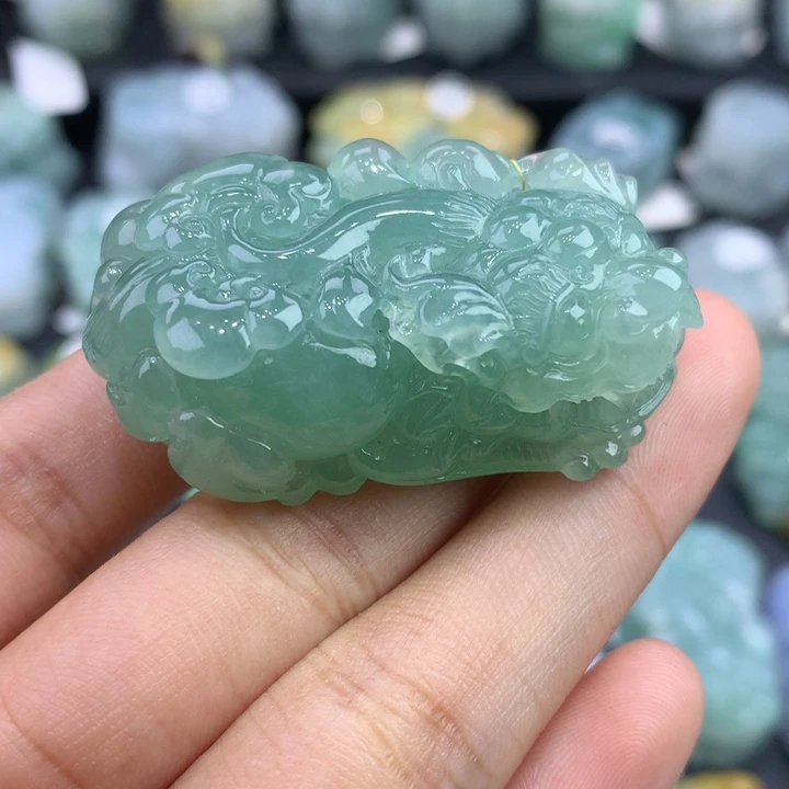 翡翠未镶嵌颈饰1****0天然缅甸翡翠