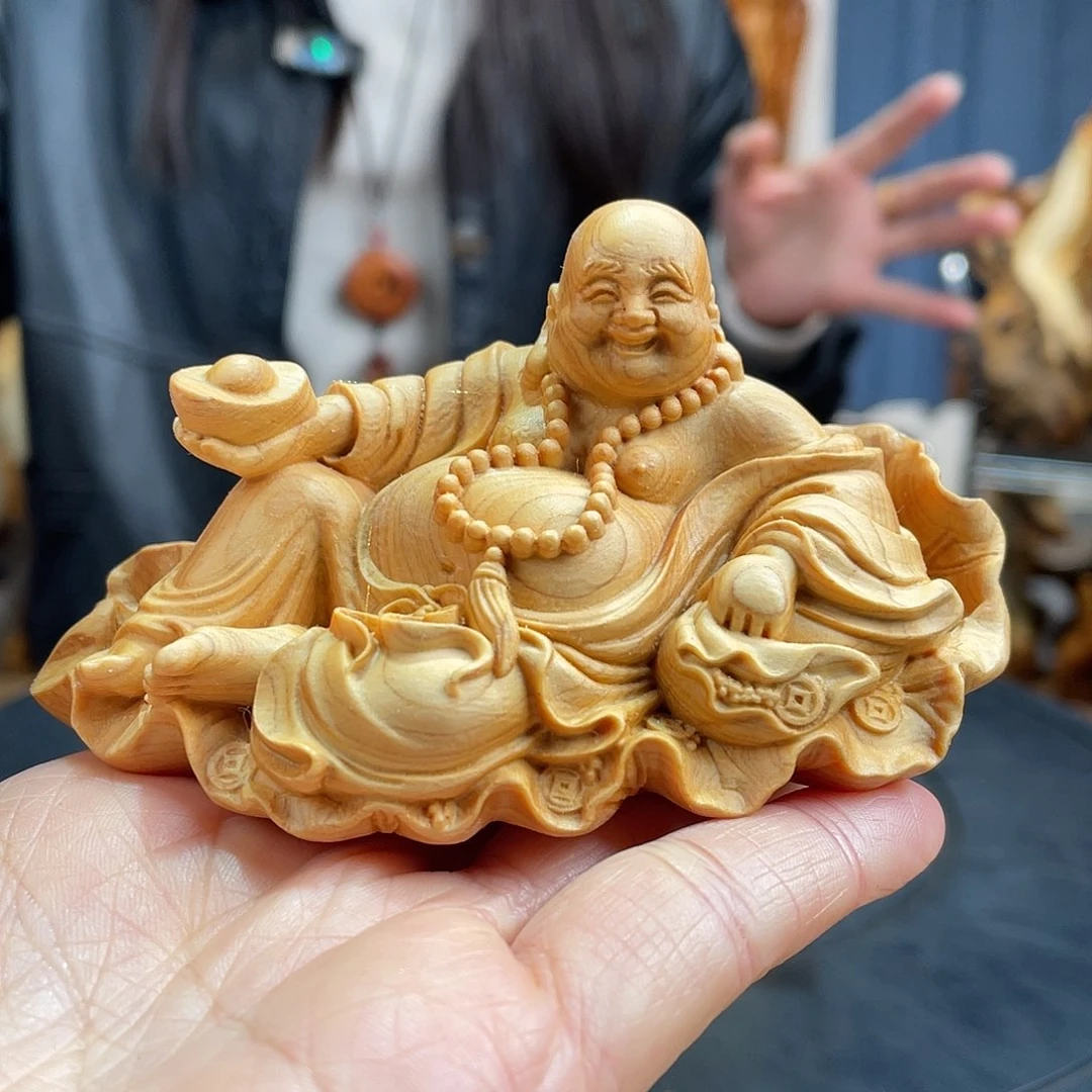 柏木（崖柏）车摆件