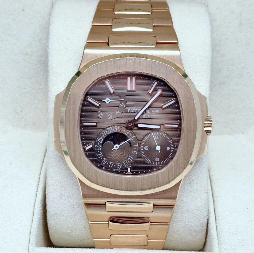 99新 Patek Philippe/百达翡丽 240机芯升级5712/18K金40表经