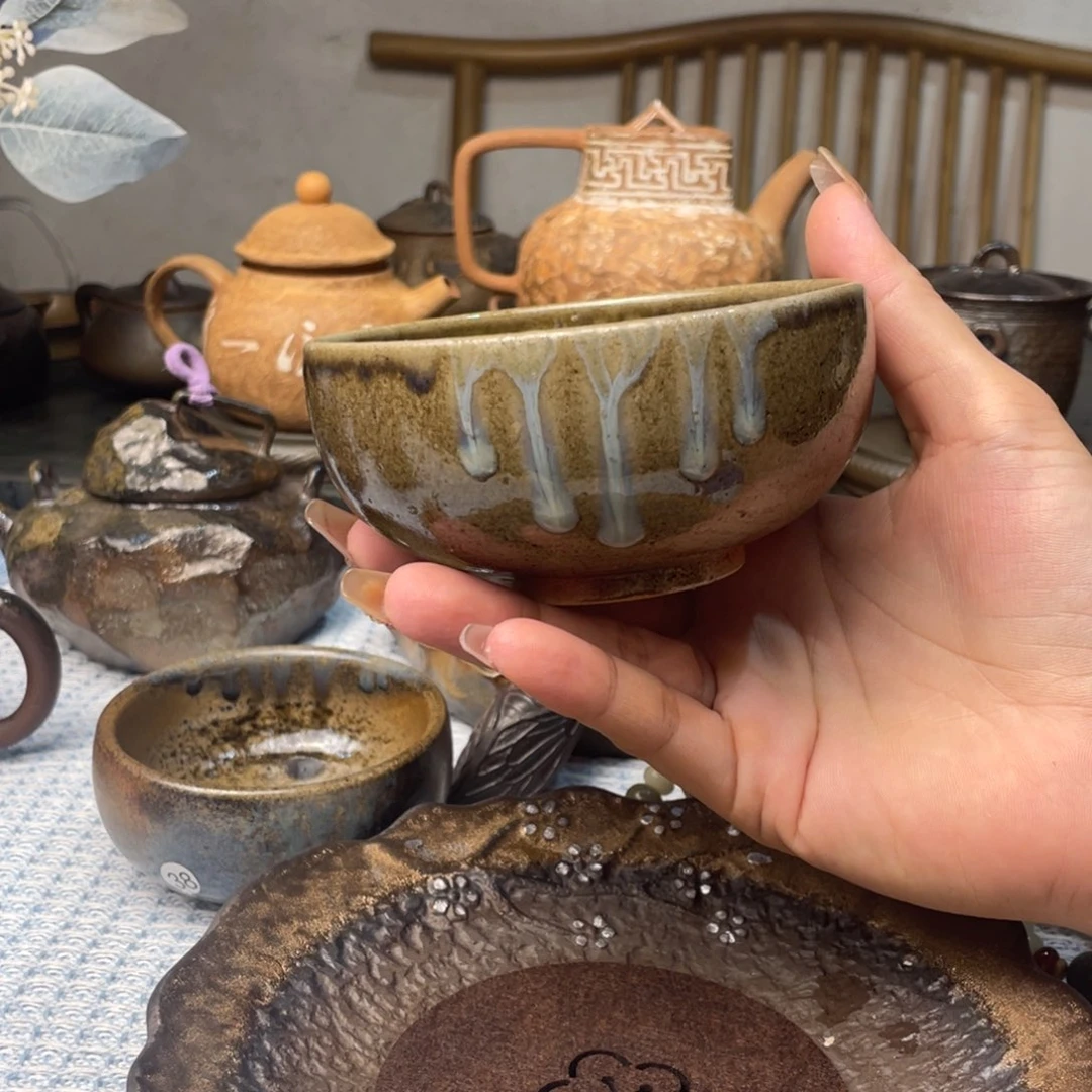 呵****i柴烧全手工原矿泥料