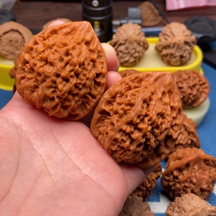 文玩核桃把件官帽