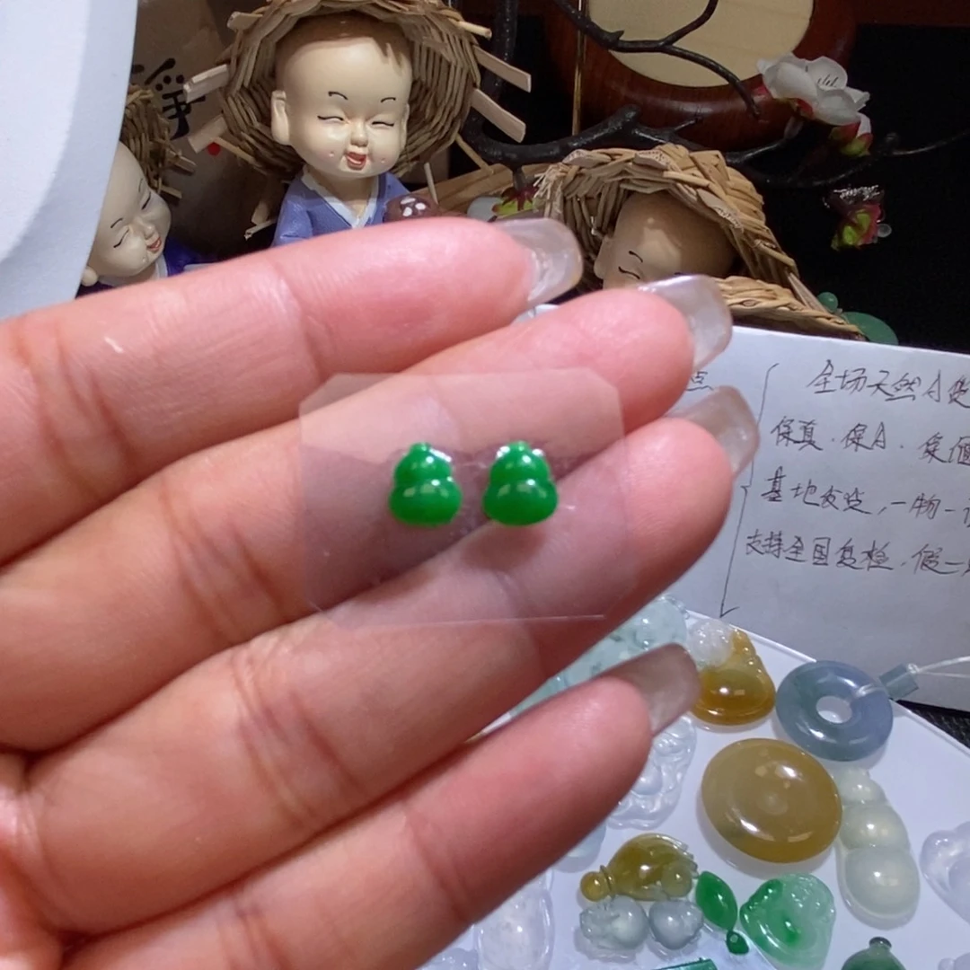 未镶嵌定制翡翠翡翠7/6.2/2.3