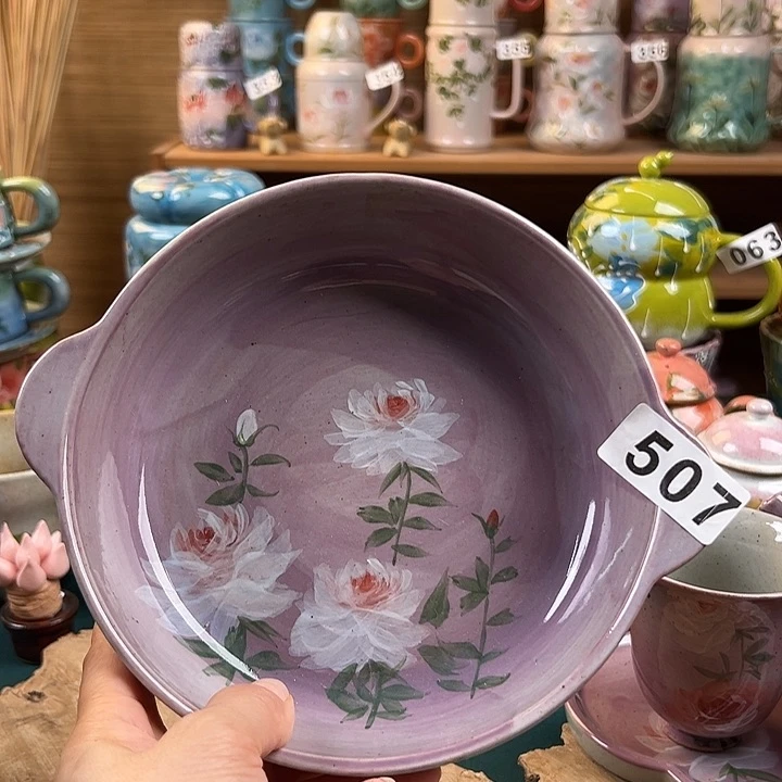 杯景德镇陶瓷手绘作品507