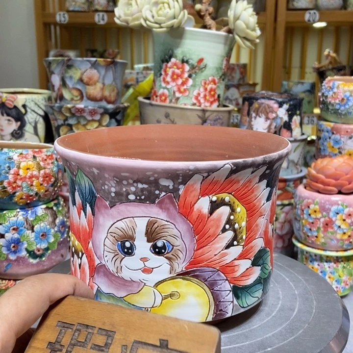 景德镇艺术手绘作品