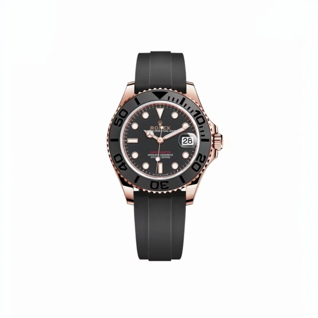 99新 Rolex/劳力士 游艇/268655/夜光刻度/37/黑盘/单表