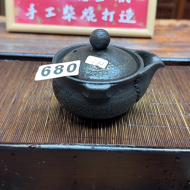 纯手工制作粗陶茶具