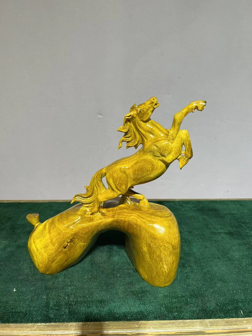 金丝楠木 动物摆件