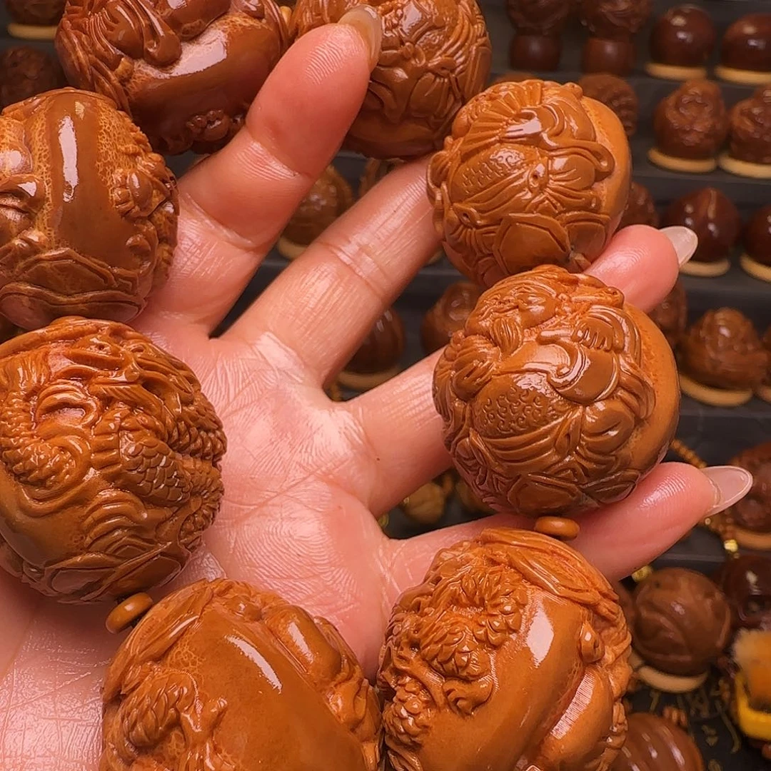 《***》橄榄核手串/手链龙财3.5左右