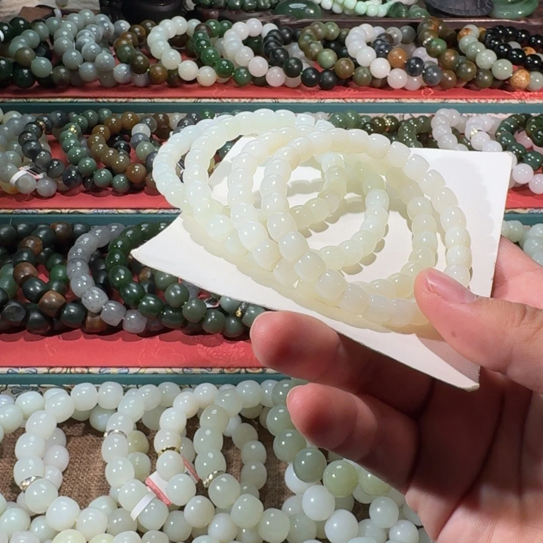 和田玉未镶嵌手链多样性发货拍一发一有包容