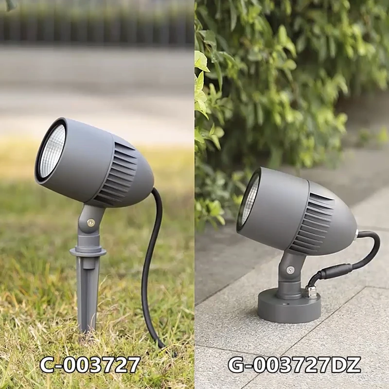 足功率铸铝户外投光照树灯防水LED插地园林别墅庭院大院照射景观