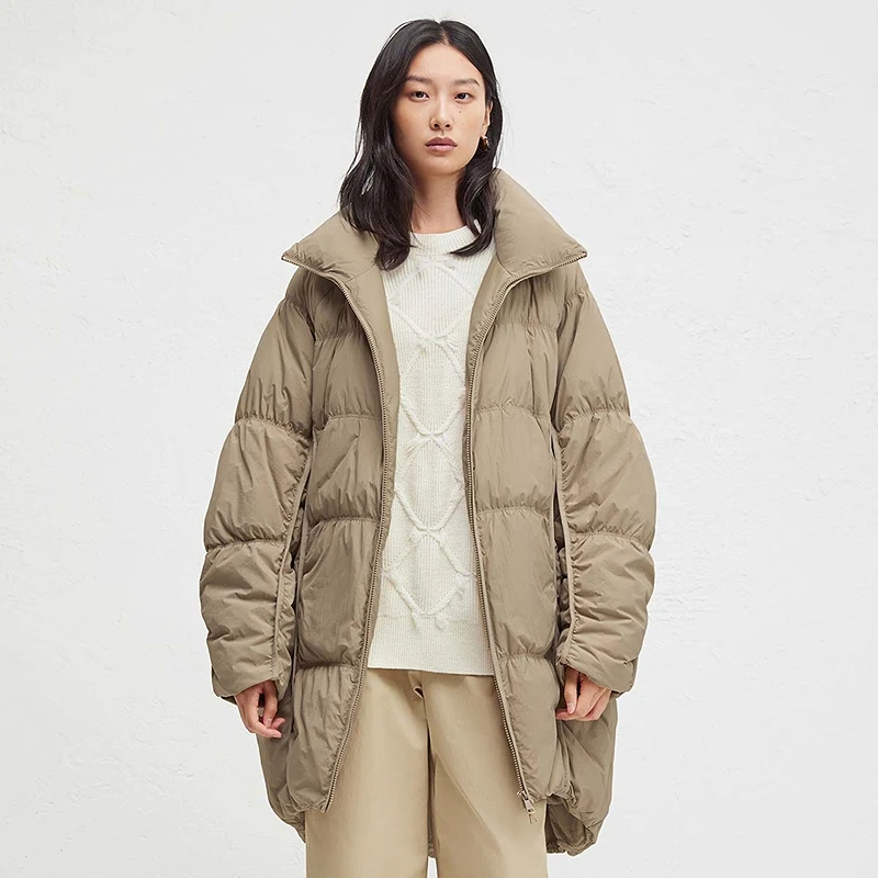 【陈陈专属】播舒适半高立领羽绒服DDR4RD5077+DDS1RD3603